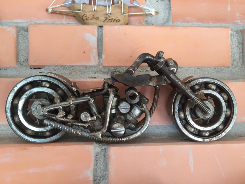 Мотоциклы поделка из металла