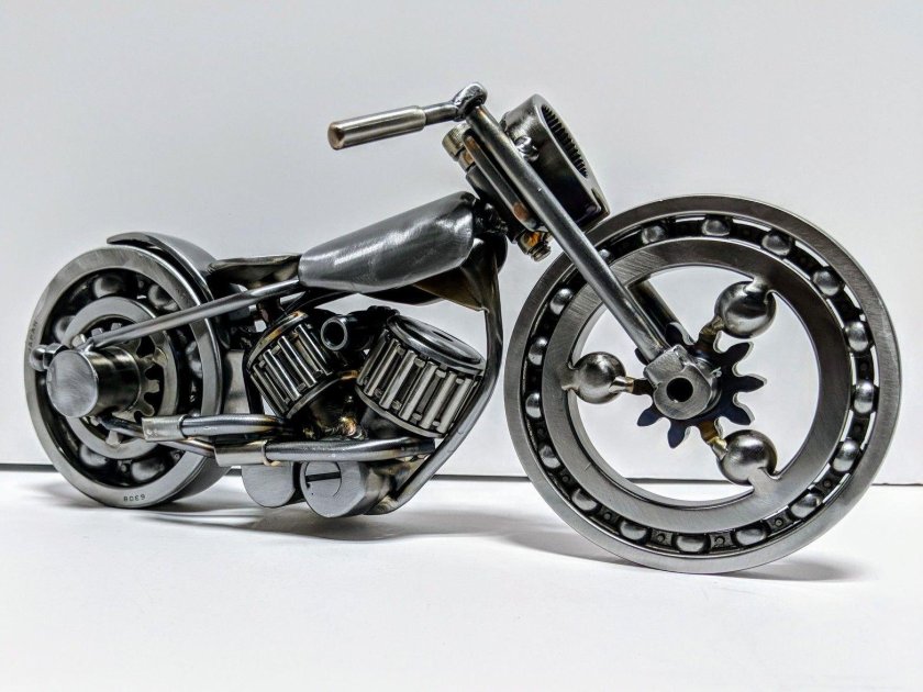 Модельки мотоциклов из металла
