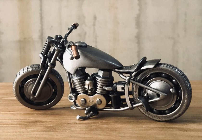 Поделка мотоцикл