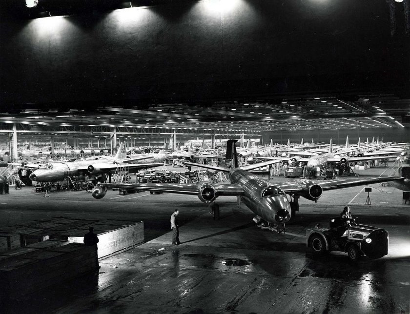 Martin b-57 Canberra ядерный взрыв