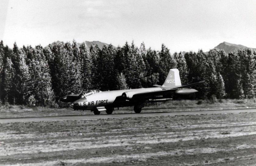 Martin b-57 Canberra ядерный взрыв
