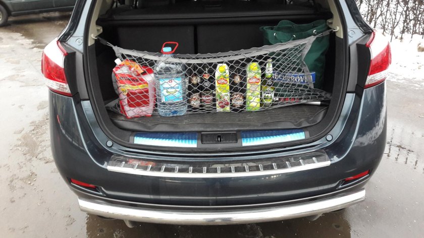 Nissan Murano 2013 багажник