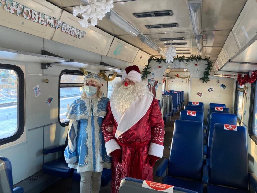 Поезд Деда Мороза Великий Устюг