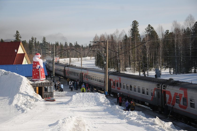 Туристический поезд зимняя сказка Великий Устюг