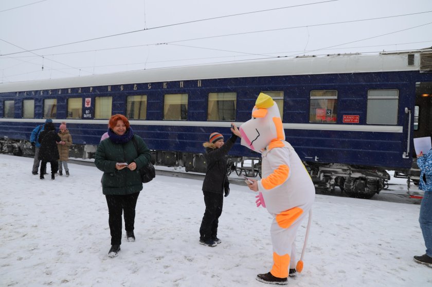Туристический поезд РЖД В Великий Устюг