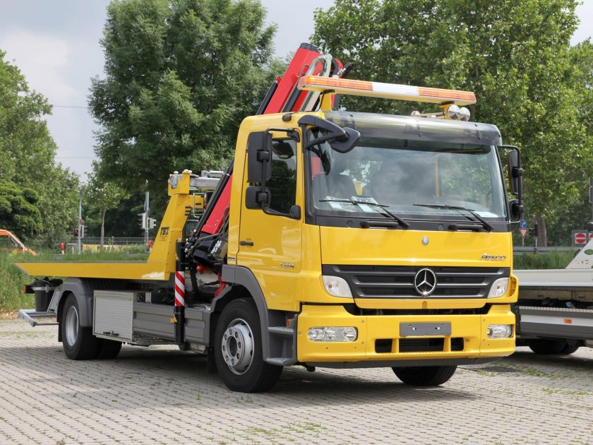Mercedes Benz Atego эвакуатор