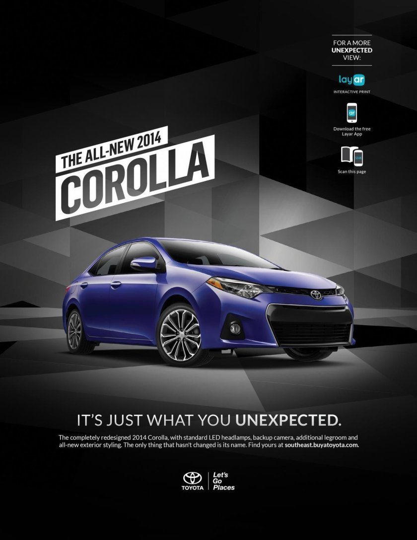 Рекламный плакат автосалона