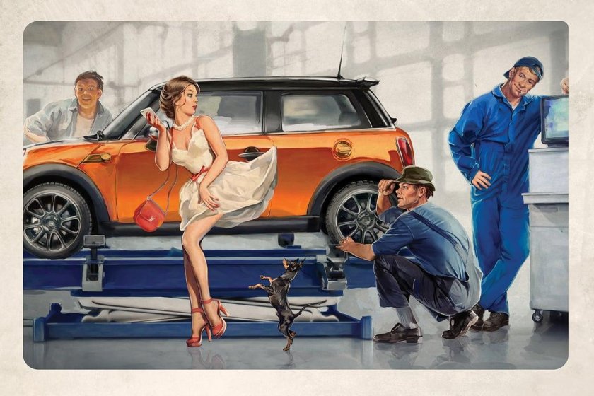 Плакаты для автомастерской