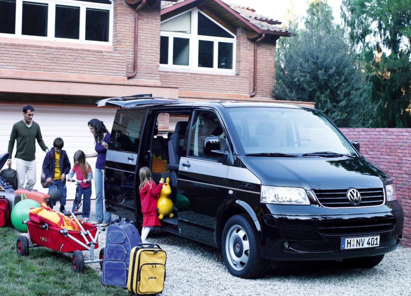 Фольксваген Мультивен семья машин