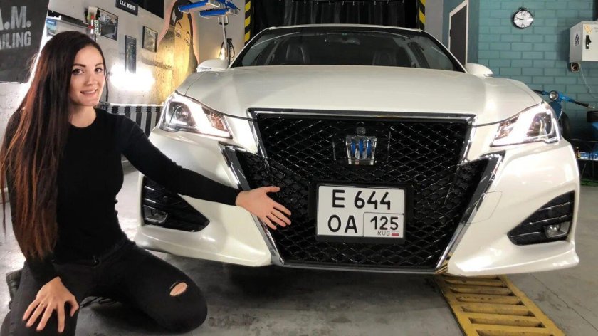 Toyota Crown Настя туман