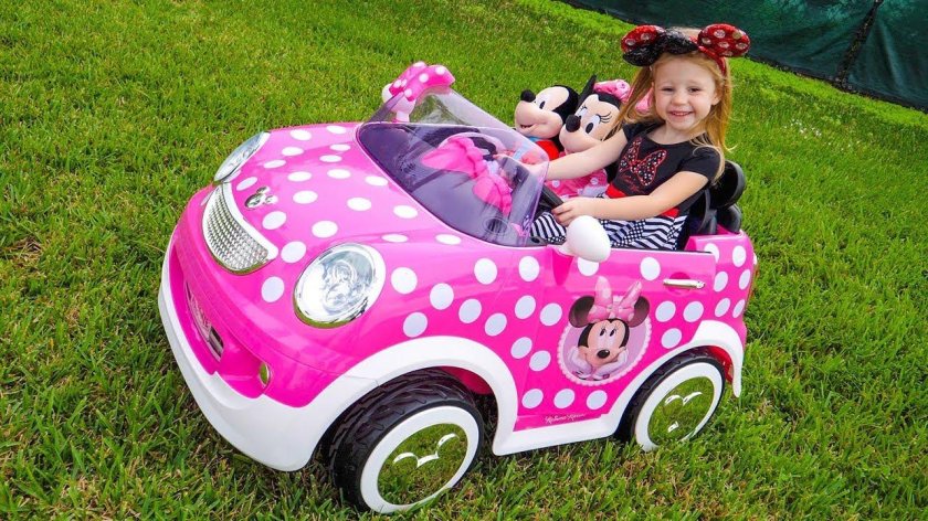 Микки Маус электроавтомобиль
