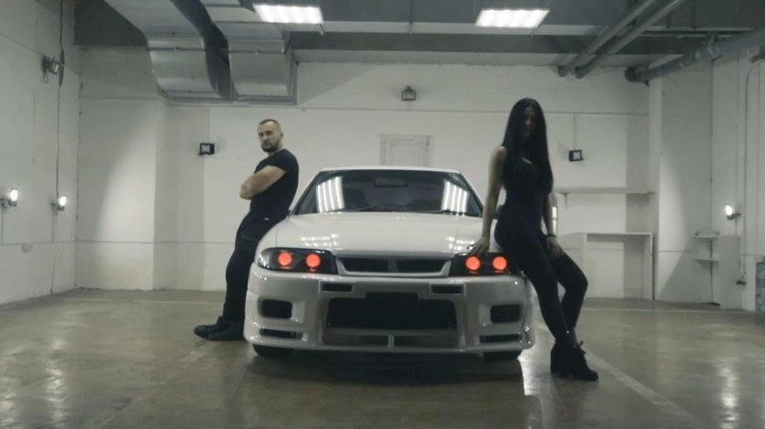 Nissan Skyline r33 Насти туман