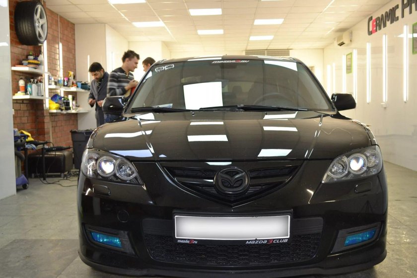 Полировка Мазда 3 БК