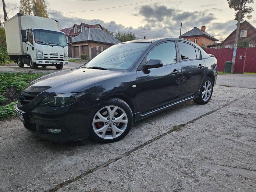 Mazda 6 gg черная