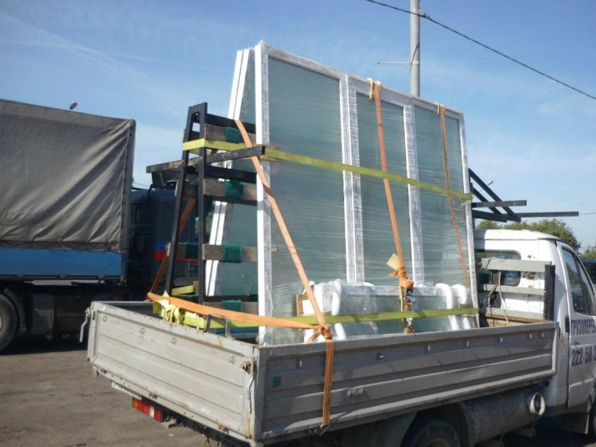 Пирамида для перевозки стекла
