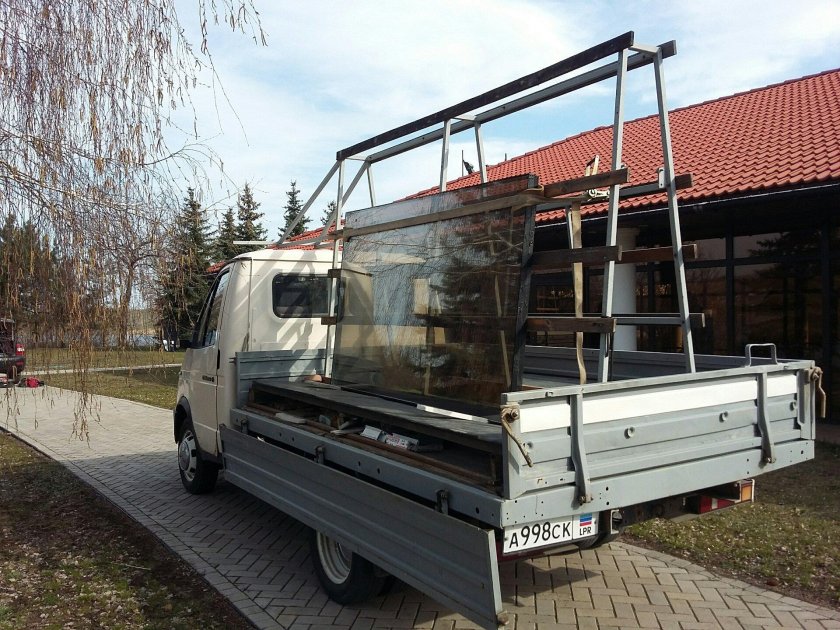 Газель для перевозки окон