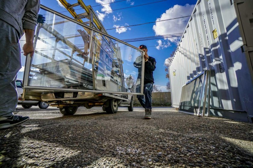 Окна ПВХ погрузка разгрузка