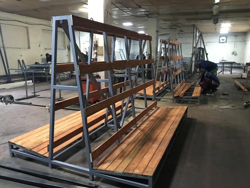 Пирамида для перевозки окон