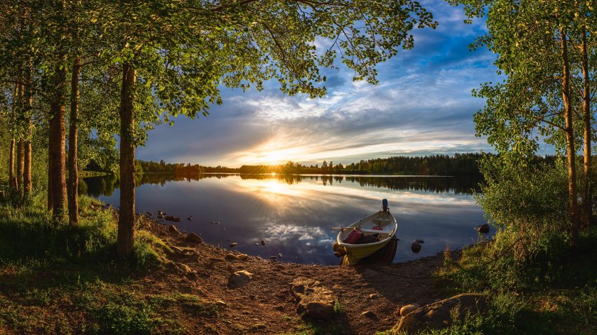 Озеро Березовое Карелия