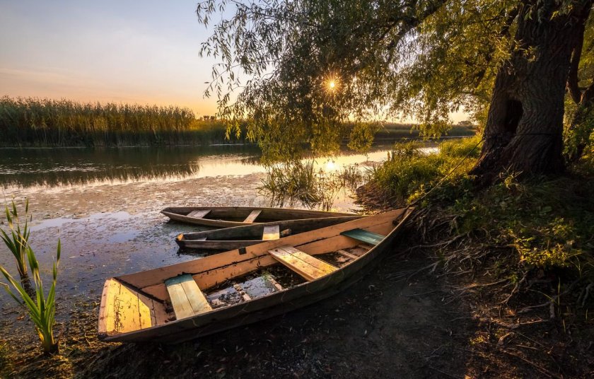 Каноэ река Тайга