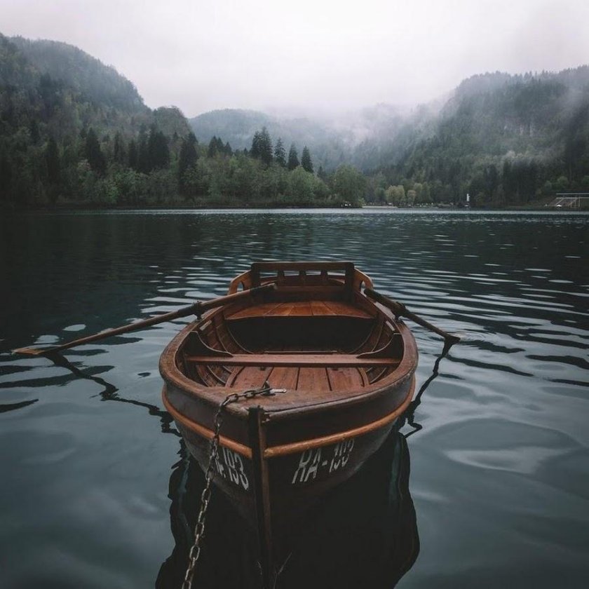Озеро Блед лодки