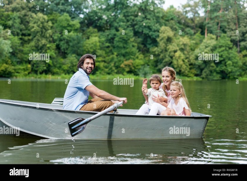 Прогулка на лодке