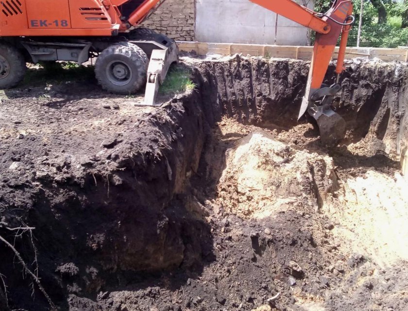 Копка котлована