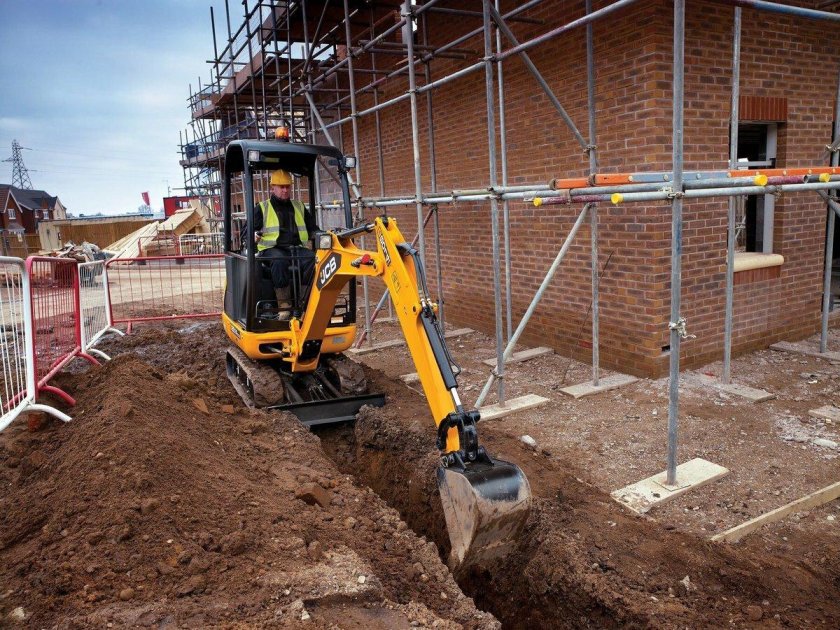 Мини экскаватор JCB 8014 CTS С