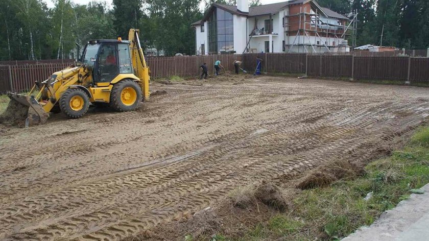 Подготовка участка к строительству