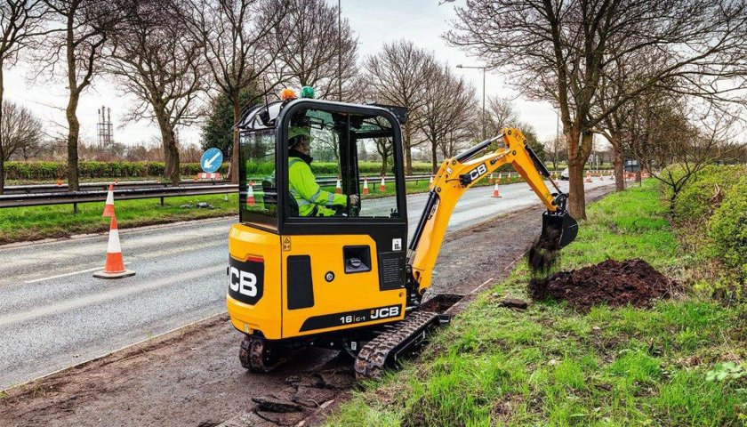 Мини-экскаватор JCB 19c-1
