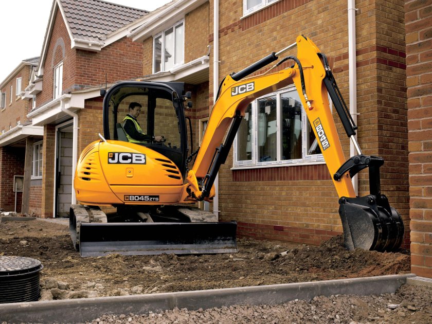 Мини-экскаватор JCB 8035 ZTS