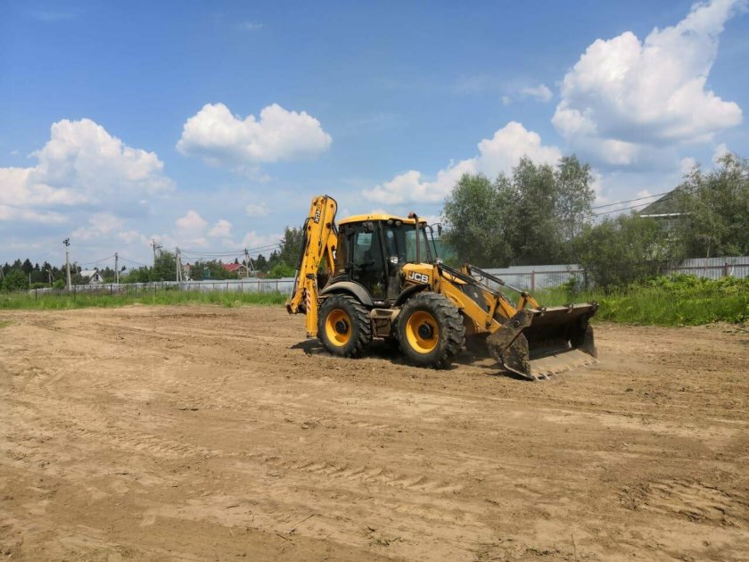 Планировка участка JCB