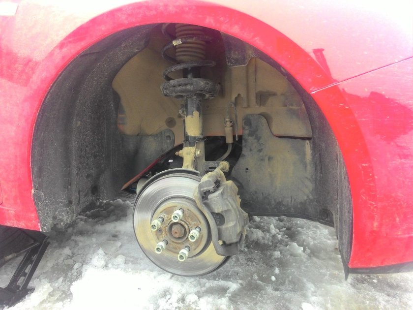 Переднее колесо Шевроле Круз