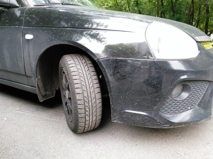 Выворот колеса Мерседес 124