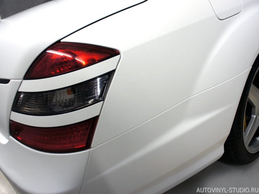 Белая матовая пленка для авто