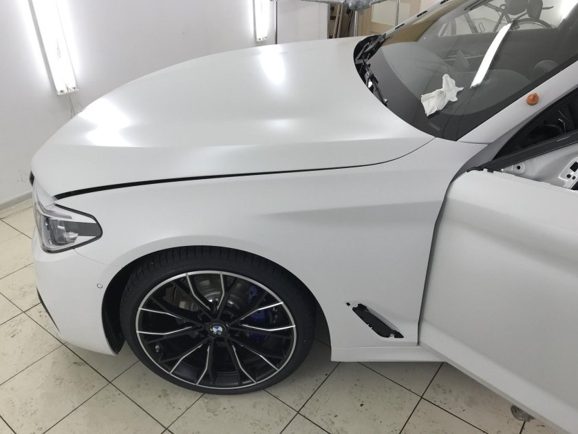 BMW 5 g30 матовый полиуретан