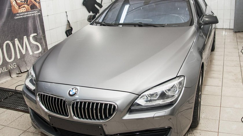 Матовая пленка на авто