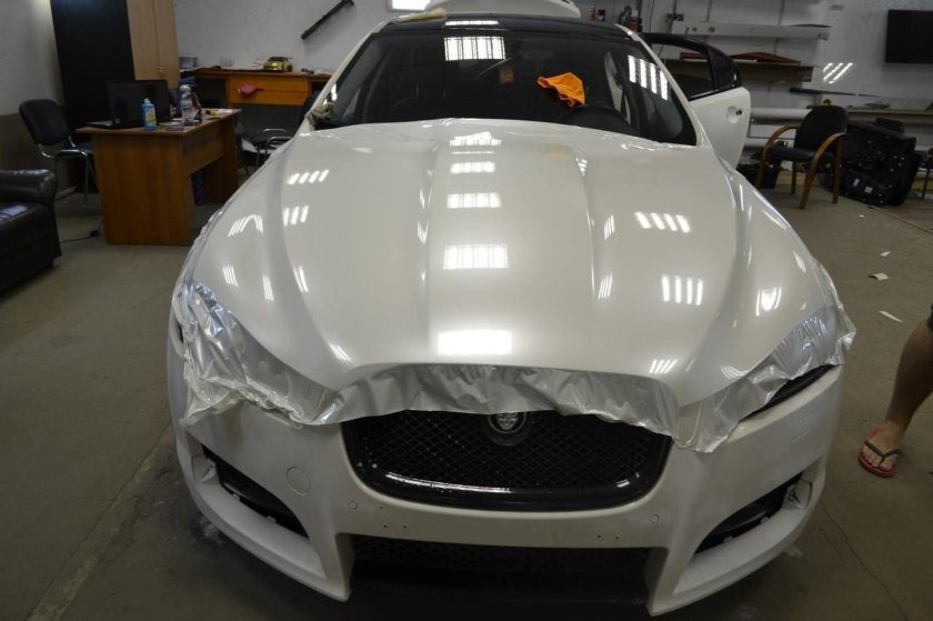 Антигравийная пленка Jaguar XF