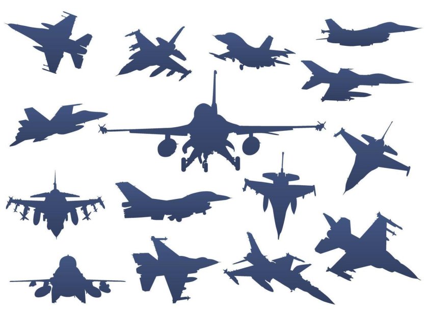 Военная техника силуэт