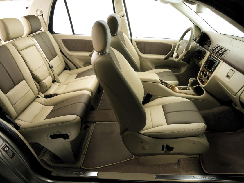 Мерседес мл 320 салон