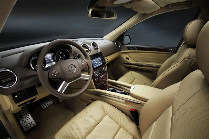 Mercedes Benz ml w164 салон