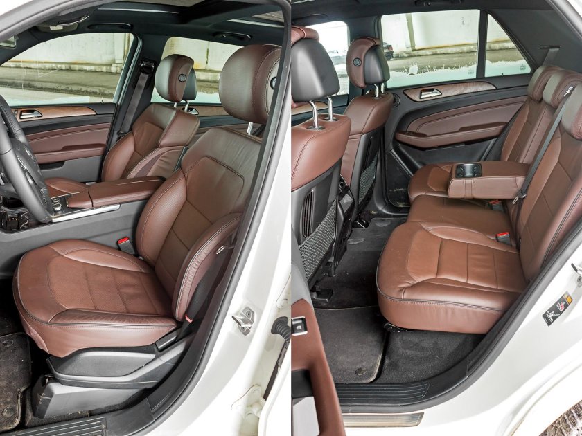 Мерседес ml 320 салон