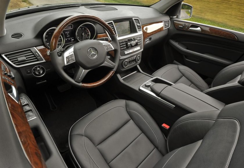 Mercedes ml 350 салон
