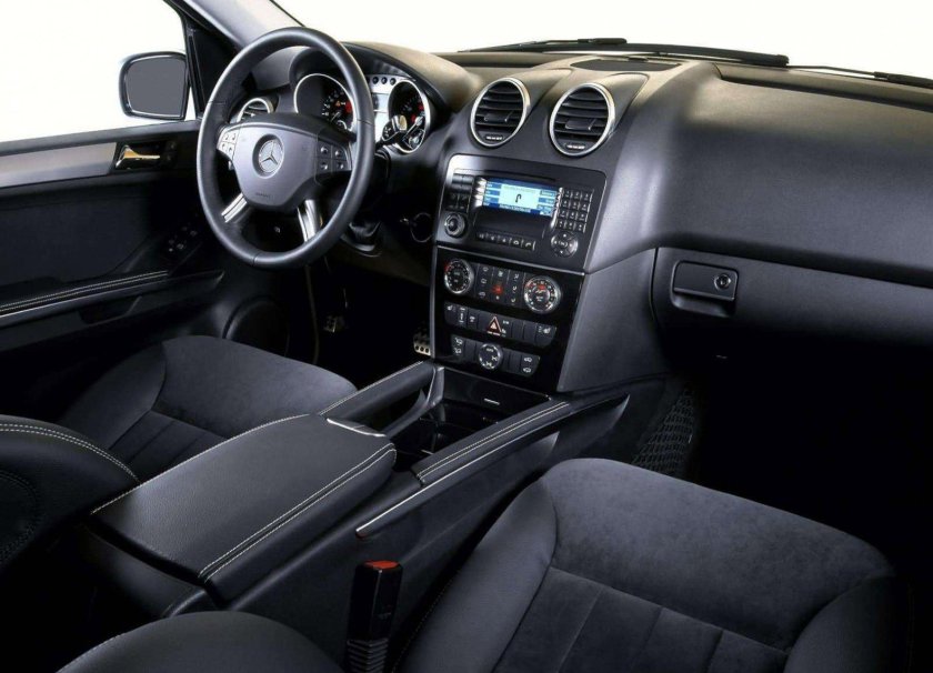 Mercedes ml w164 салон