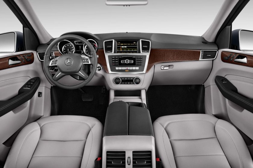 Mercedes Benz ml 350 салон