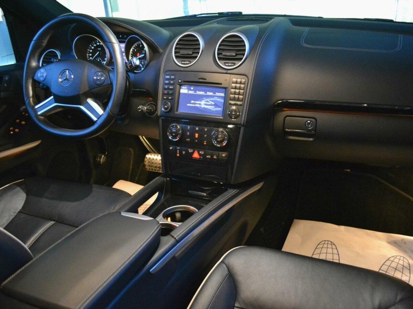 Mercedes Benz m class w164 салон