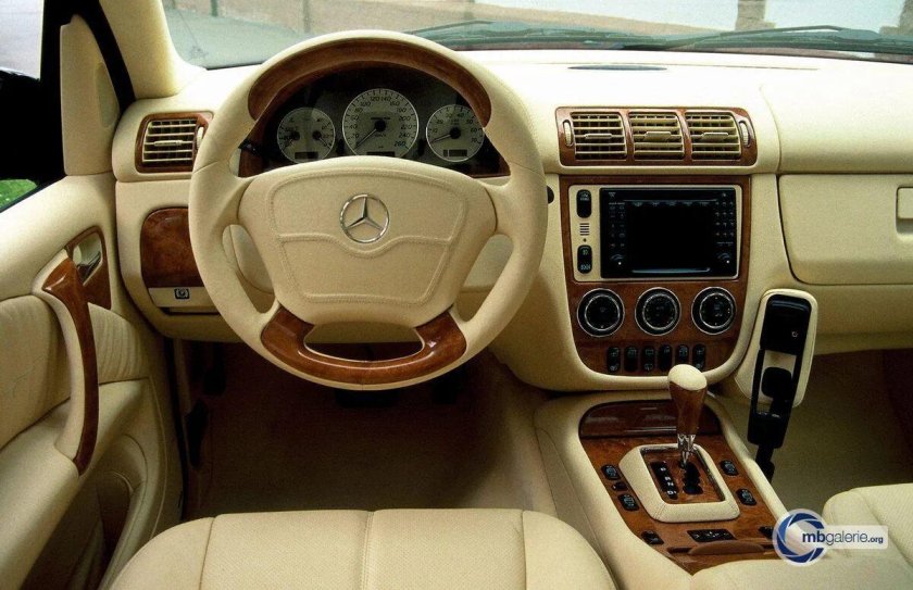 Mercedes ml 163 салона