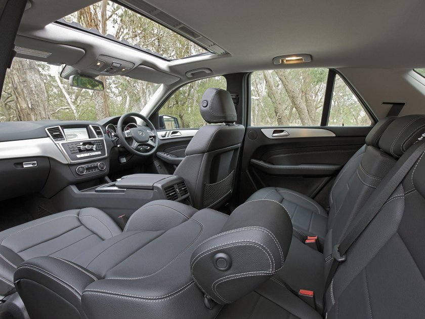 Mercedes Benz ml 350 салон