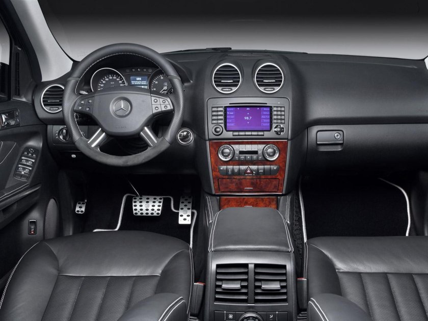 Mercedes Benz ml w164 салон