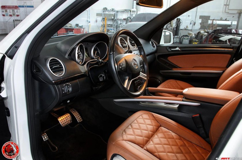 Mercedes gl w164 салон